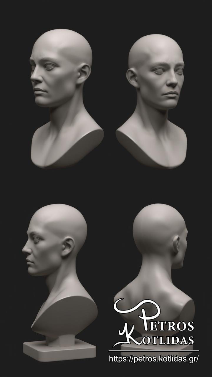 3D Bust Sculpting 22